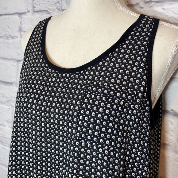 ANN Taylor Loft Sleeveless Print Tank Size Medium Petite - Picture 3 of 10